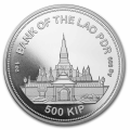 Laos 500 kip Tygrys 1 Oz 1 oz Ag.999 2021