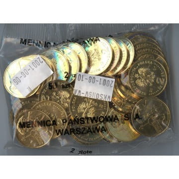 2 zł worek x 50 szt. Henryk Wieniawski 2001