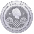 Tokelau 5$ Chronos 1 oz Ag.999 2021