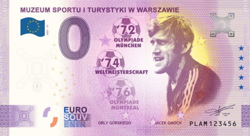 0 euro Polska Muzeum Sportu J. Gmoch 2021.1