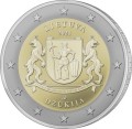 2 euro Litwa Dzukija 2021