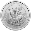 Kanada 10$ Wilkołak 2021 2 Oz Ag.999