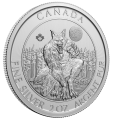 Kanada 10$ Wilkołak 2021 2 Oz Ag.999