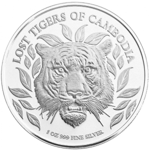 Tokelau 2$ Tuńczyk 1 OZ Ag.999 2014 (1) (1) (1) (1) (1)
