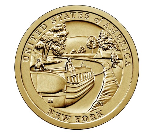 USA 1$ Innowacja Erie Canal 2021 nr12