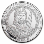 Nowa Zelandia 1$ LoR Boromir 2021 1 Oz Ag.999