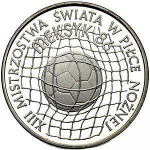 500 zł MŚ w piłce nożnej Meksyk 1986