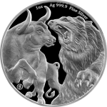 Tokelau 2$ Tuńczyk 1 OZ Ag.999 2014 (1) (1) (1) (1)