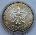 100000 zł Solidarność 1990