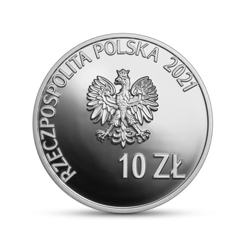 10 zł 40. rocz. strajku w Wyższej Oficerskiej Szkole Pożarniczej 2021