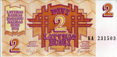 Screenshot 2021-12-17 at 14-06-36 Banknoty 2 Latvian Rubļi (Łotwa) (1992 Rublis System Issue) Wor P-36a.png