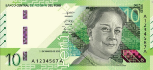 Peru 10 soles Alpaka 2019 P-196