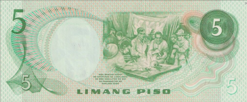Screenshot 2021-12-30 at 08-36-08 Banknoty 5 Piso (Filipiny) (1970 (ND) First Issue, Bangko Sentral ng Pilipinas) Wor P-148a.png