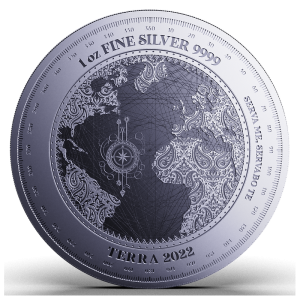 Tokelau 2$ Tuńczyk 1 OZ Ag.999 2014 (1) (1) (1) (1) (1)