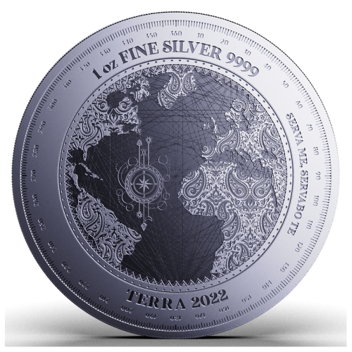 Tokelau 5$ Terra 1 oz Ag.999 2022
