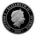 Tokelau 5$ Goddess Europa 1 oz Ag.999 2022