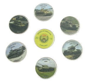 Zestaw Somaliland x 6 Czołgi 2018