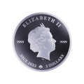 Tokelau 2$ Shamrock 1 oz Ag.999 2022