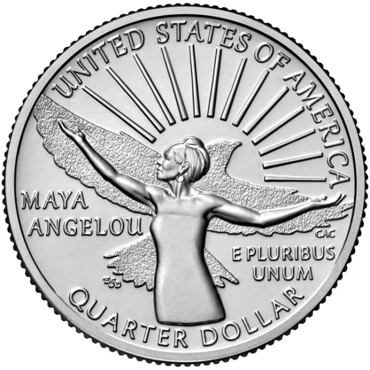 USA 25 c American Women Maya Angelou 2022 nr1