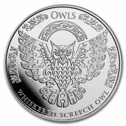 Tokelau 5$ Sowa 1 oz Ag.999 2022