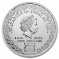 Tokelau 5$ Lionfish 1 oz Ag.999 2022