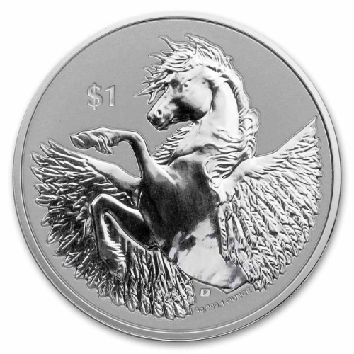 Brytyjskie Wyspy Dziewicze 1$ Pegaz 1 oz Ag.999 2022