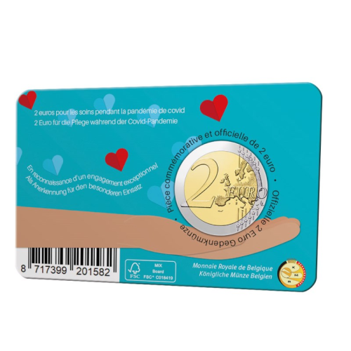 2 euro Belgia Dziękujemy 2022