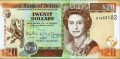 Belize 20 dolarów Zwierzęta Belize 2017 P-69f