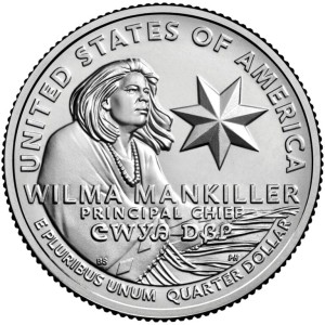 USA 25 c American Women Wilma Mankiller 2022 nr3