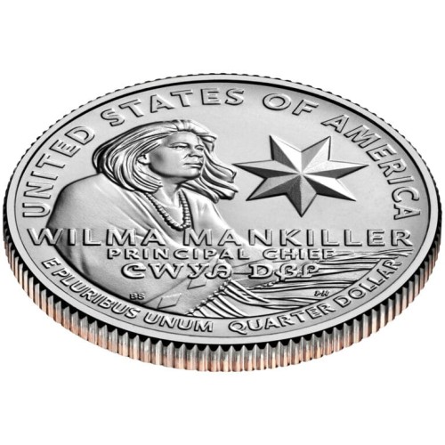 USA 25 c American Women Wilma Mankiller 2022 nr3