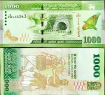 Sri Lanka 1000 Rupii Tańce 2020 P-127