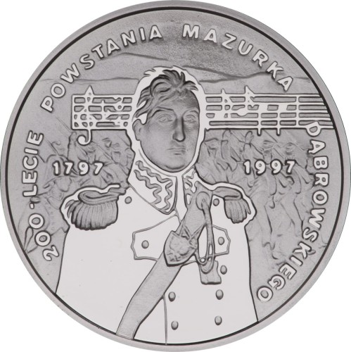 10 zł Mazurek Dąbrowskiego 1996