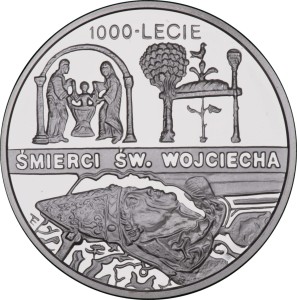 10 zł 1000-lecie śmierci Św. Wojciecha 1997
