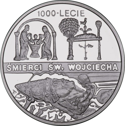 10 zł 1000-lecie śmierci Św. Wojciecha 1997