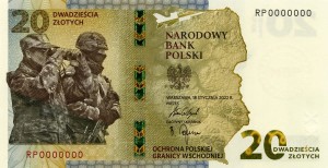 20 zł Ochrona polskiej granicy 2022 RADAR 27772