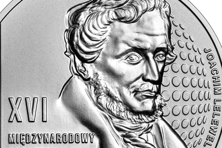50 zł XVI Międzynarodowy Kongres Numizmatyczny 2022 3oz Ag.999