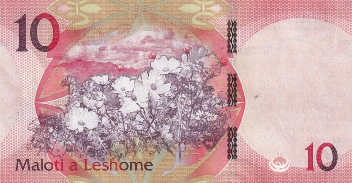 Lesotho 10 maloti Król Letsie III 2021 P-26a