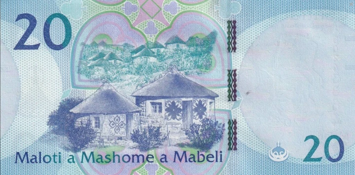 Lesotho 20 maloti Domki 2021 P-27a