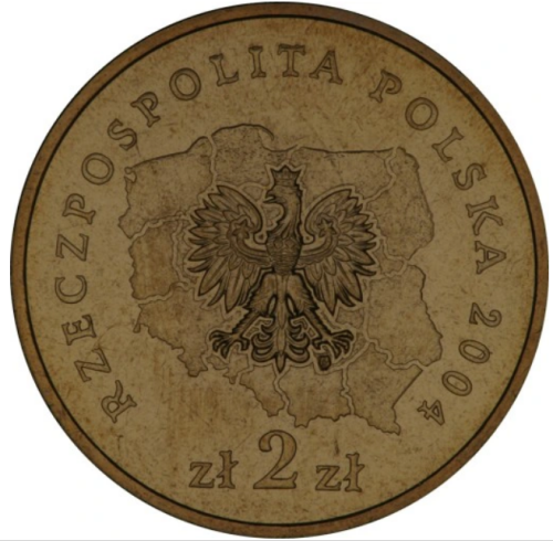 2 zł województwo kujawsko-pomorskie 2004