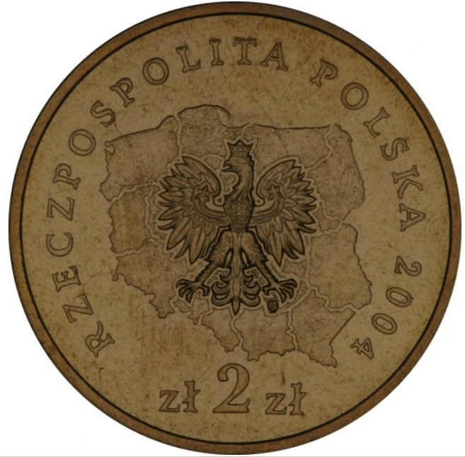 2 zł województwo kujawsko-pomorskie 2004