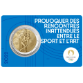 2 euro Francja Olimpiada Dyskobol 2022
