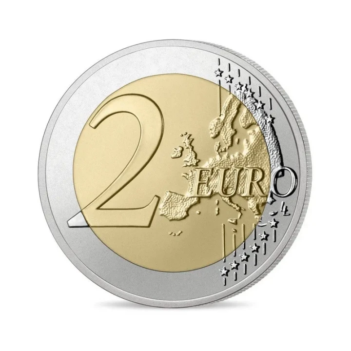 2 euro Francja Olimpiada Dyskobol 2022