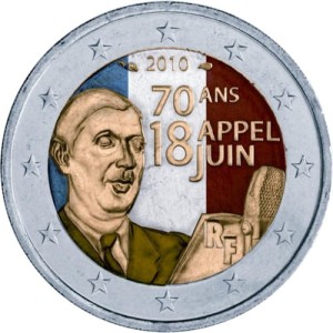 2 € Francja Charles de Gaulle 2010 (1)