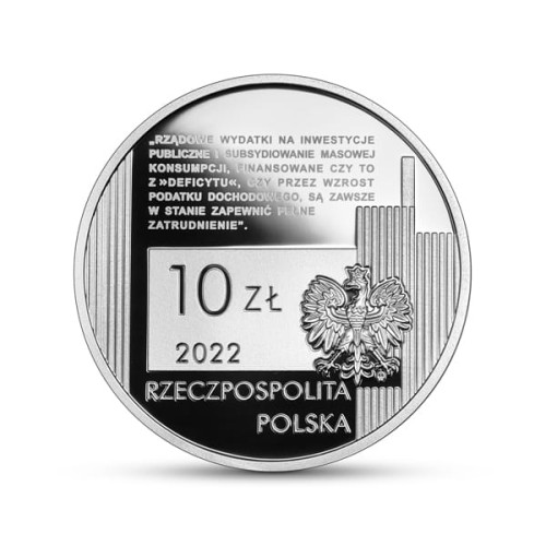 10 zł Michał Kalecki 2022