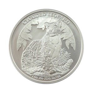 Kambodża 3000 Riel Leopard 1 Oz 1 oz Ag.999 2023