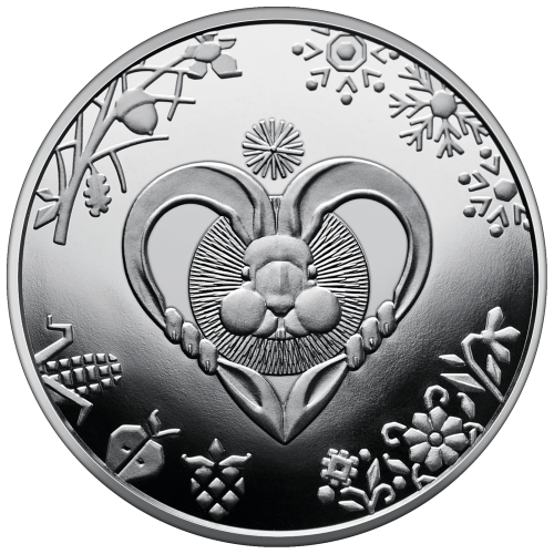 UKRAINA 5 UAH Rok królika 2023