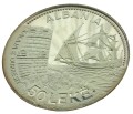 Albania 50 leke Żaglowiec 1987 5oz Ag.999 KM58