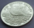 Grenada 100$ Ptak 1988 3,85oz Ag.999