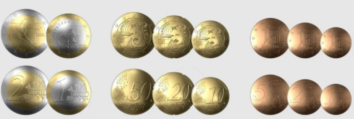 Euro set Chorwacja zestaw x8 2023