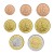 Euro set Chorwacja zestaw x8 2023